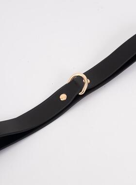 项圈定制刻字女m牵引绳链子K9手工皮具外出