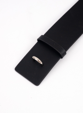 项圈带锁带链子牵引手工皮具外侧女m 手工真皮定做k9爱心锁