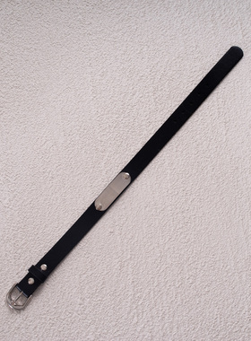 真皮项圈定制刻字外出男女