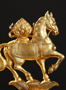 黄铜轮王七珍法轮尼泊尔工艺