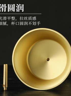 黄铜供佛油灯盏液体酥油灯座佛灯