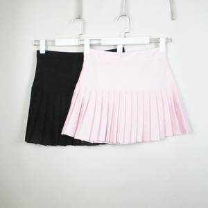 Forever21永远21专柜正品A-3-8-3-2纯色A字百褶短裙半身裙 084631