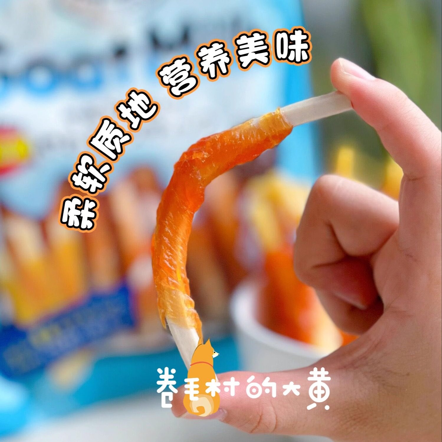 Petio派地奥乳酸菌山羊奶奶酪鸡肉卷软磨牙棒幼老年犬洁齿狗零食 - 图2