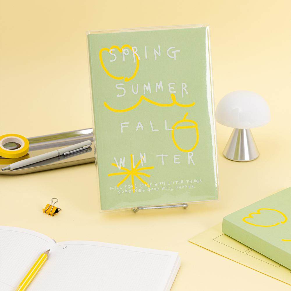 韩国livework手绘风365网格涂鸦万年型手账计划日程本工作记事本,淘宝优惠券,粉丝福利购,淘宝优惠卷