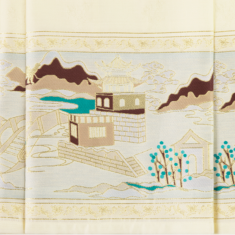 重回汉唐旗舰店重回汉唐望海潮汉服女正品原创明制马面裙立领对襟长衫云肩飘带2