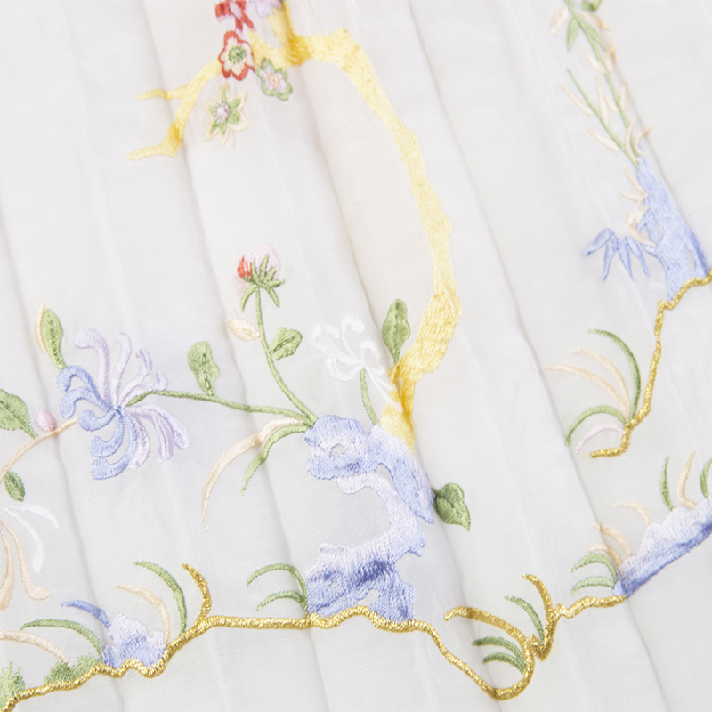 重回汉唐旗舰店重回汉唐月下影原创汉服女齐腰襦裙宋制百迭裙对襟长褙子宋袴夏季2