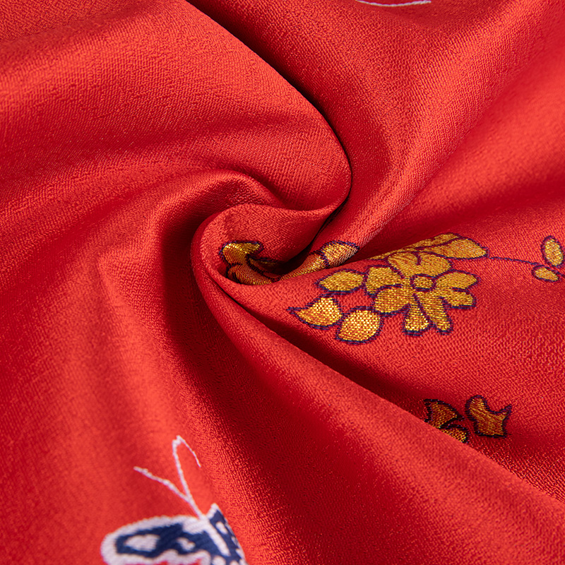 重回汉唐旗舰店重回汉唐鹃啼明制仿妆花披风秋冬季外套百搭大袖衫非古装汉服女2