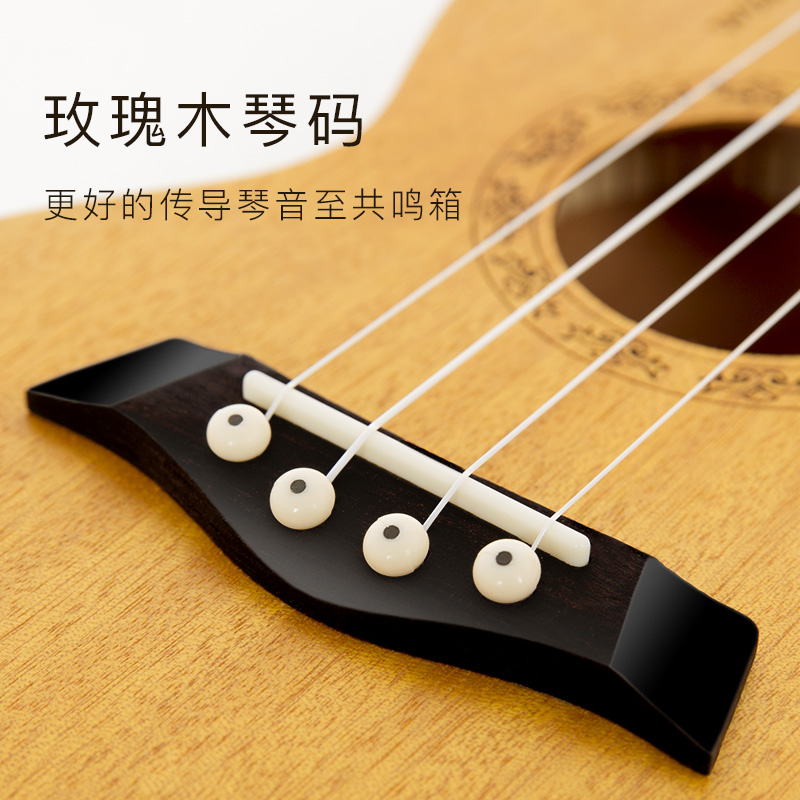 威伯旗舰店威伯尤克里里初学者学生成人女男23寸26寸乌克丽丽儿童入门小吉他3