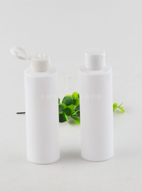 200ml毫升翻盖瓶蝴蝶盖瓶掀盖瓶分装瓶精油瓶挤压瓶洗发水空瓶子
