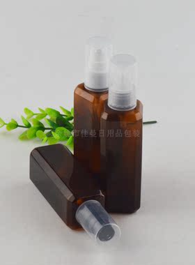 100ml毫升鸟嘴瓶PET塑料瓶精油瓶纯露瓶旅行分装空瓶鸭嘴瓶按压瓶