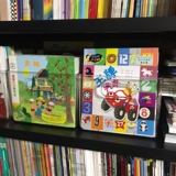 Настольная коробка для хранения, книга с картинками, простая книжная полка для школьников, книжный шкаф, ящик для хранения