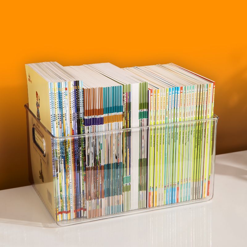 儿童绘本书架桌面书本图书分级阅读收纳盒书立书柜收纳神器置物架,淘宝优惠券,粉丝福利购,淘宝优惠卷