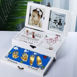 Детские отпечатки рук и ног для новорожденных для младенца, чернильная подушечка, детский сувенир, фоторамка ручной работы