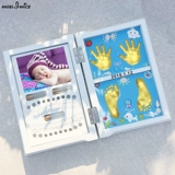 Детская чернильная подушечка, отпечатки рук и ног, сувенир, фоторамка для новорожденных, подарок на день рождения