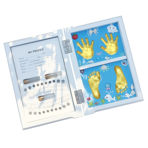 Детская чернильная подушечка, отпечатки рук и ног, сувенир, фоторамка для новорожденных, подарок на день рождения