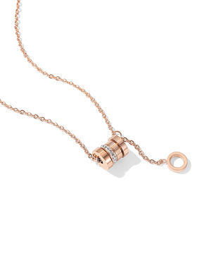 金色小蛮腰项链女轻奢