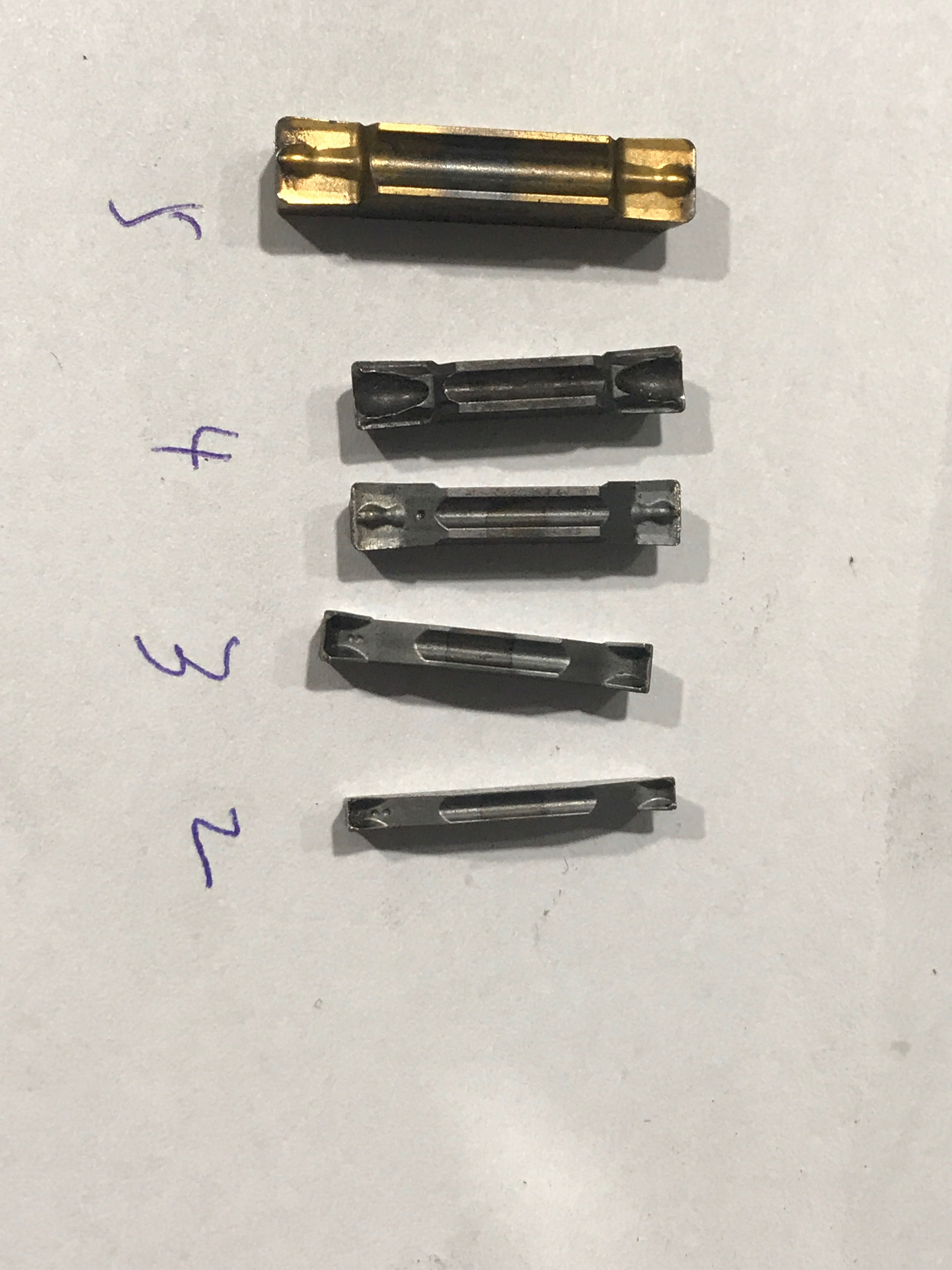 进口特固克槽刀片割刀槽刀切断车刀车床刀片TDJ/TDC2/3/4/5-图1