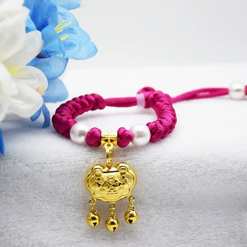 Петутная собака кошка рука с длинным с длинным золотистым ожерельем для ожерелья плюшевого медведя Корки маленькая средняя большая собака большая кошка