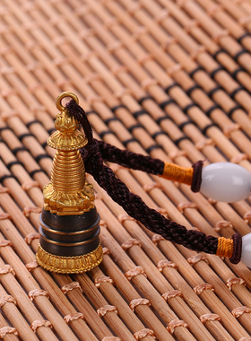 解脱吊坠民族风舍利塔