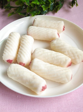 鱼肉卷模型火锅配菜橱窗展示品餐饮拍摄道具假菜配件定做