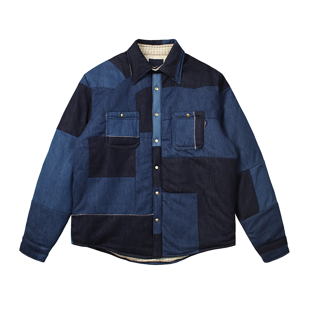 MOUNTsupply古布3M棉服新雪丽ICT蓝染boro咔叽牛仔非羽绒服VISVIM - 图3