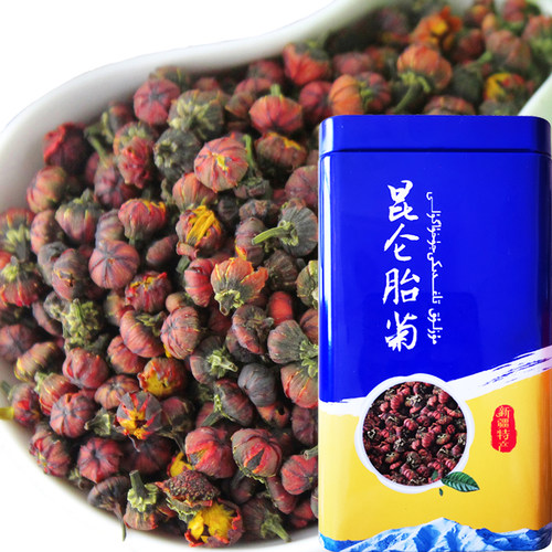 昆仑雪菊胎菊新疆特产昆仑山雪菊花茶特级天山昆山冰山正品血 - 图2
