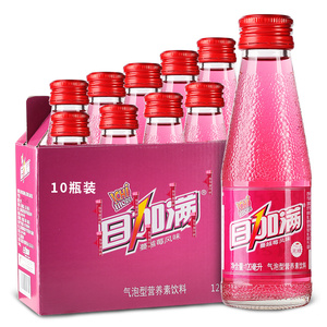 【日加满】气泡型无糖蔓越莓饮料120ml*10瓶