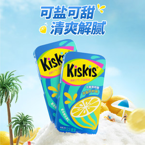 酷滋KisKis无糖薄荷糖清新口气亲嘴接吻零食百香果水蜜桃0蔗糖果