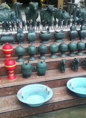文庙礼器青铜器仿古摆件道具