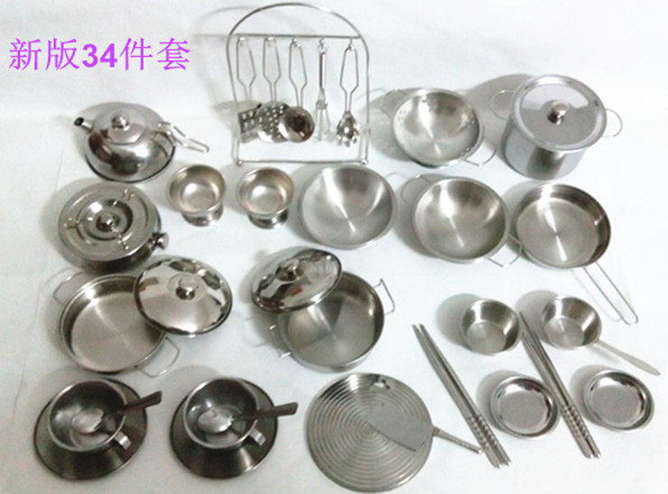 儿童迷你过家家抖音厨房玩具男女孩真煮做饭日