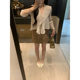 XINYI Soft light filter summer summer heavy-duty lotus leaf collar pleated shirt for women to look slim and versatile X626X05101