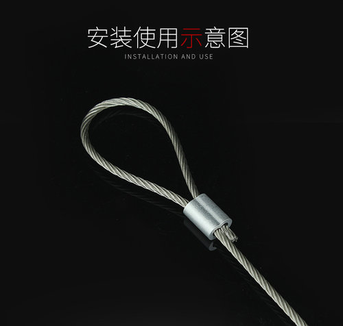 脉冲电子围栏张力围栏线线连接器断线接线器铝夹头束线器连接器 - 图2