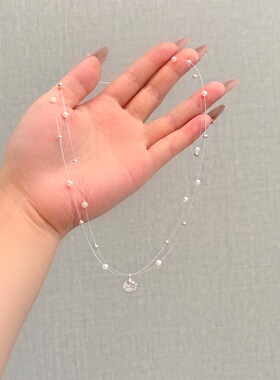 梦幻人鱼之泪满天星珍珠多层链