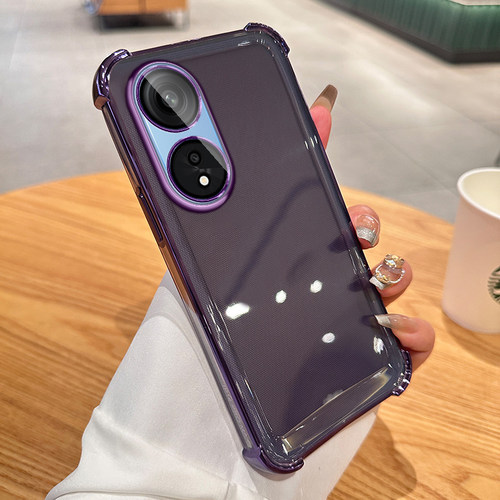 适用OPPOPHQ110手机壳气囊防摔新款透明外壳OPPOA1PRO5G全包软边时尚男女款硅胶PHQ11自带0镜头膜保护套创意 - 图2