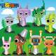 Rhythm box building block minifigure full set of game peripheral models children's educational assembled toys gift assembled dolls