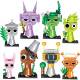 Rhythm box building block minifigure full set of game peripheral models children's educational assembled toys gift assembled dolls