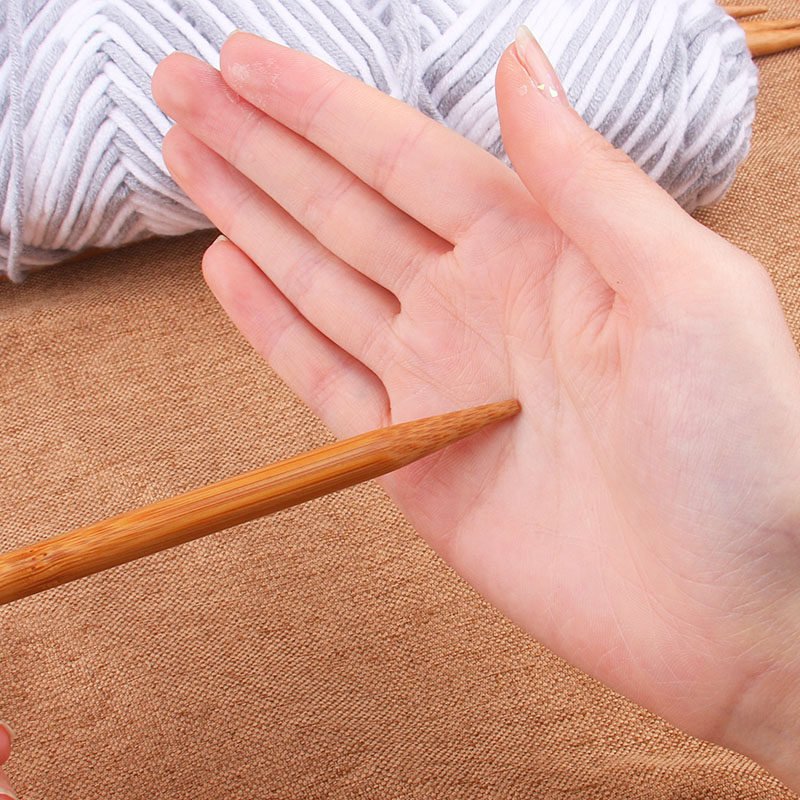 毛衣针棒针工具套装碳化直针竹针手工diy编织围巾织毛线毛衣长针,淘宝优惠券,粉丝福利购,淘宝优惠卷