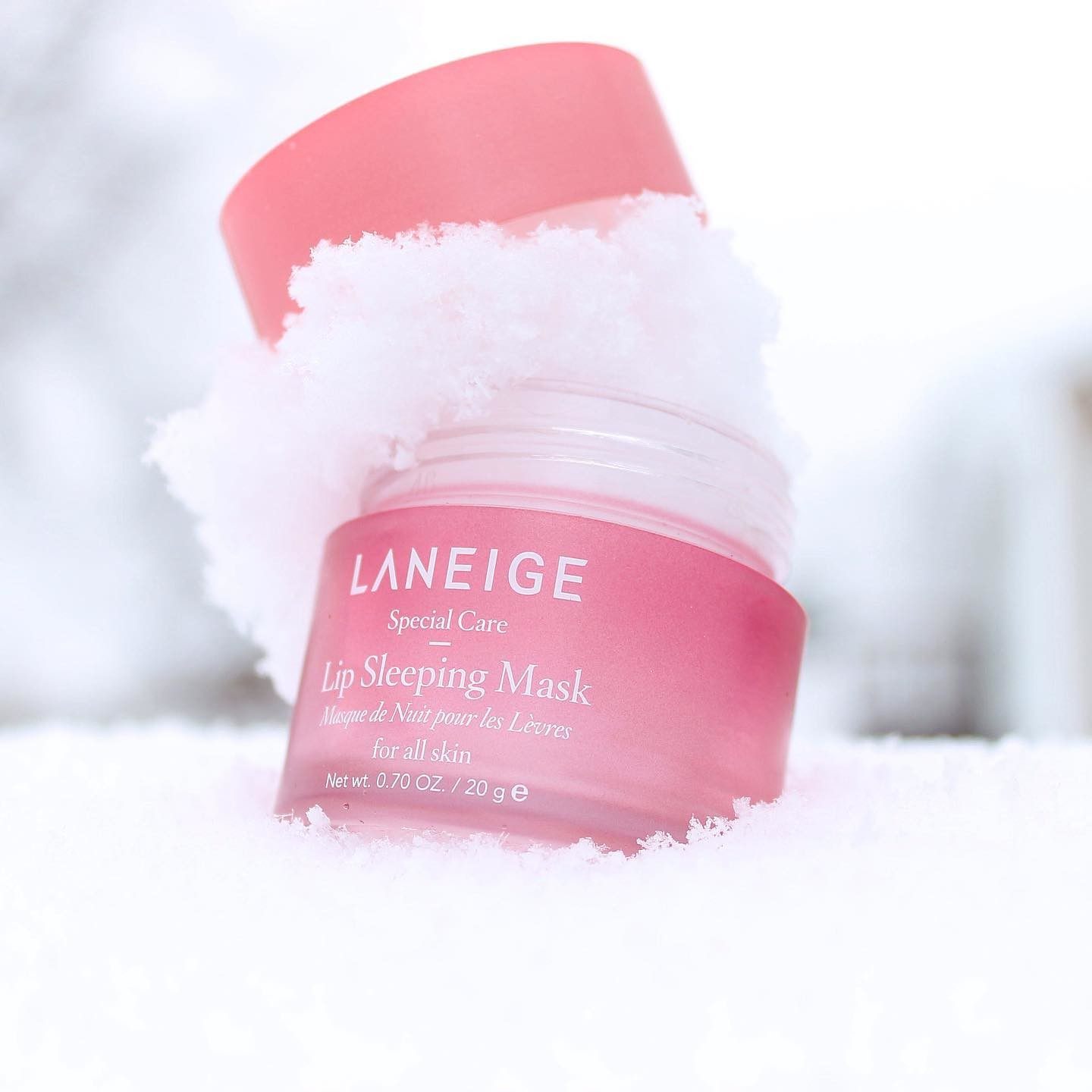 兰芝夜间修温和补水保湿改善护唇膜 薇美铺海外乳液/面霜