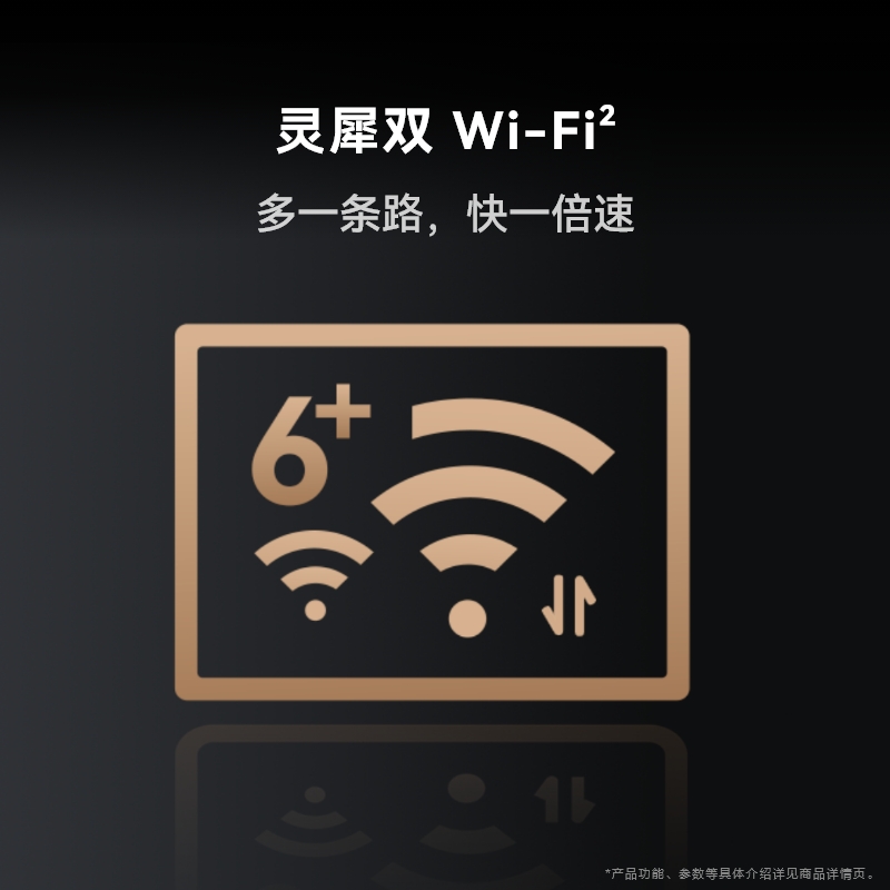 华为路由 AX6 Pro WiFi6+ 7200Mbps 灵犀双WiFi 千兆无线路由器 家用高速全屋覆盖大户型 wifi穿墙王 - 图3