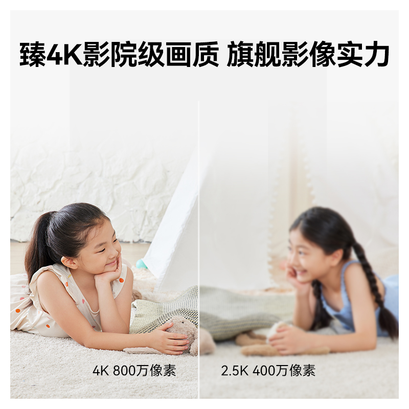 华为智选海雀智能摄像头3Pro4K版128GB室内监控家用远程手机360度 - 图2