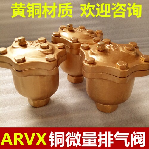ARVX微量排气阀铜微量排气阀快速自动排气阀疏气阀DN15,20,25 - 图2