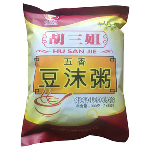 河南特产逍遥胡三姐胡辣汤系列之五香豆沫粥300g 买4赠1