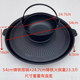 Guizhou commercial cast iron live oil frying pan old-fashioned Luoguo