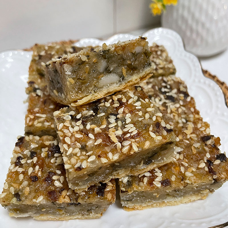 潮汕葱饼潮州特产芝麻葱油饼 地方特色美食小吃零食传统老式糕点 - 图2