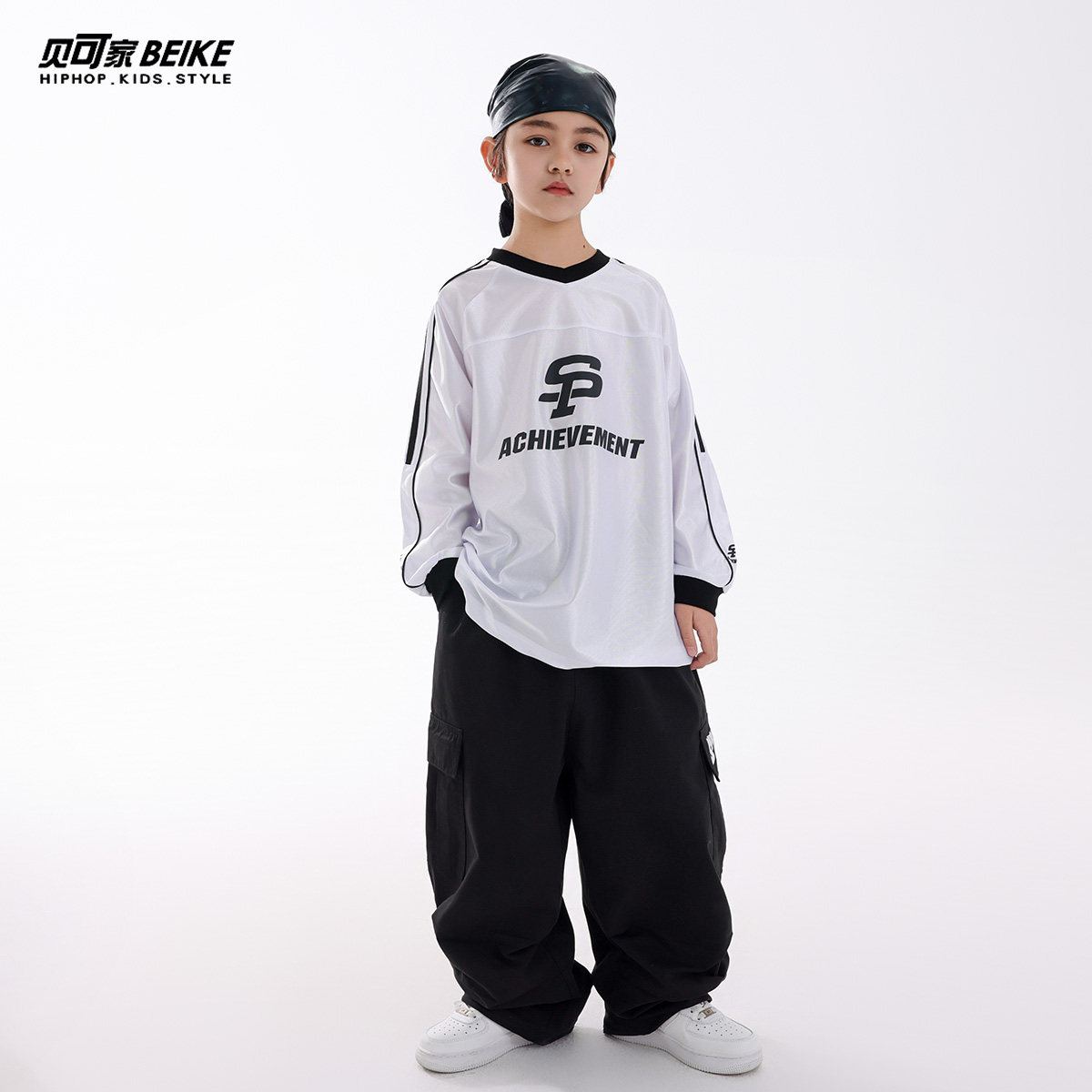 贝可家少儿街舞儿童潮服套装男童新款上衣hiphop裤子嘻哈表演出服,淘宝优惠券,粉丝福利购,淘宝优惠卷