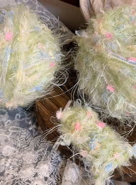 跳舞纱手混线｜寻春色 手工钩织包包发夹发圈卡套装饰帽子编织