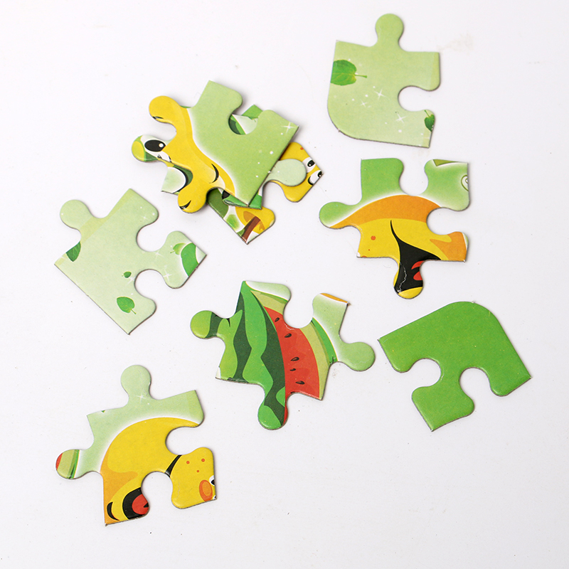 儿童拼图纸质启蒙拼装玩具男孩女孩宝宝2-3岁6早教益智力动脑开发