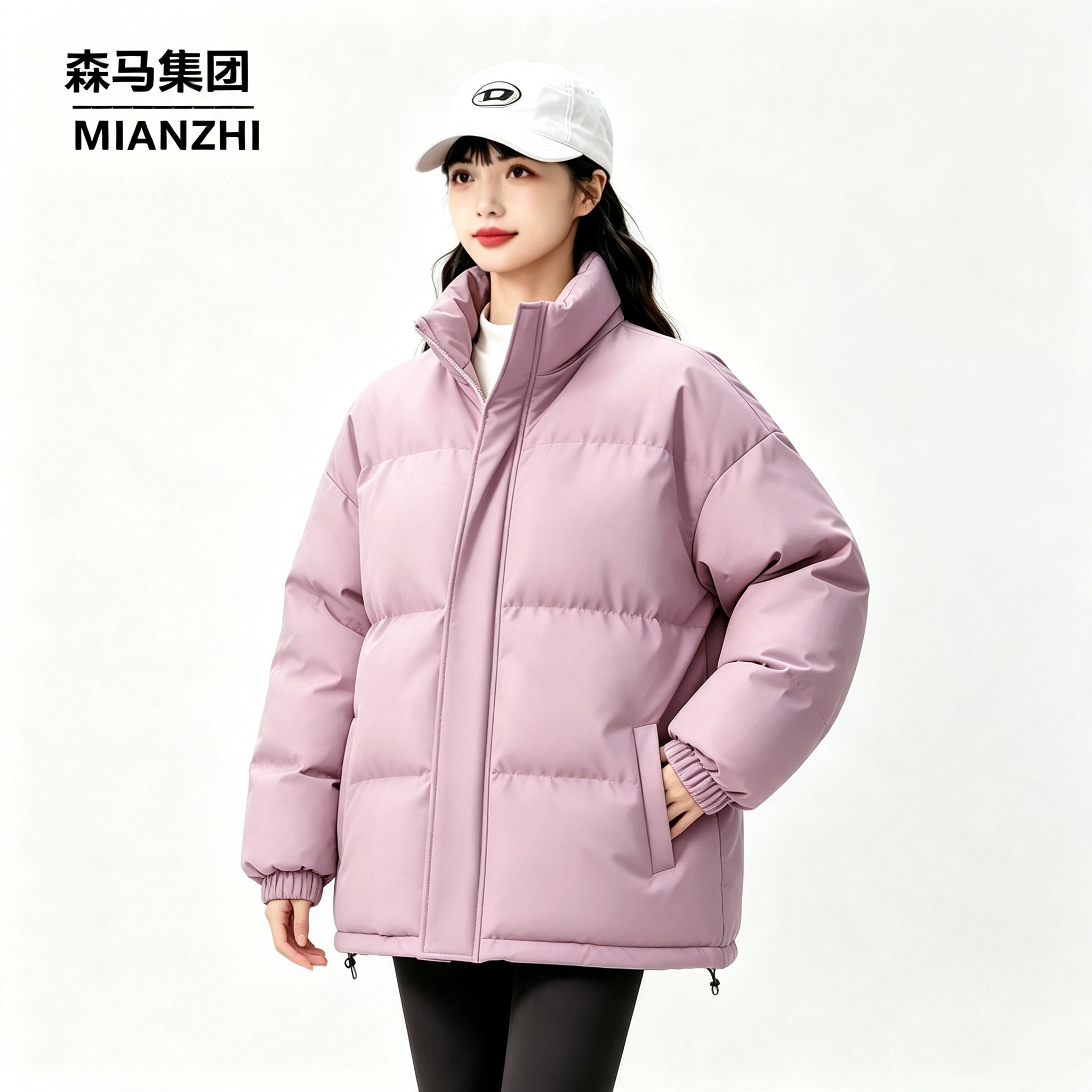 【森马旗下】棉致冬季棉服男女同款外套