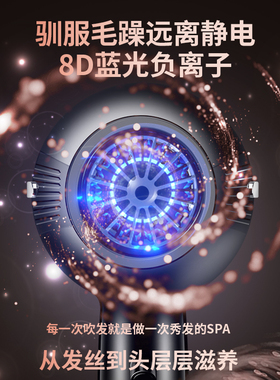 专业理发店大功率负离子护发风筒