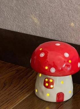 可爱蘑菇小夜灯氛围灯